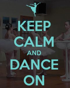 Create fun graphics for your dance studio with the Keep-Calm-O-Matic