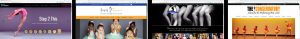 Dance studio website portfolio sample