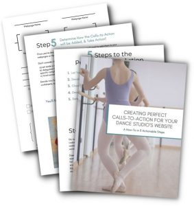 Call to Action Workbook for Dance Studio