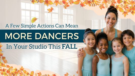More Dancers in Your Studio This Fall